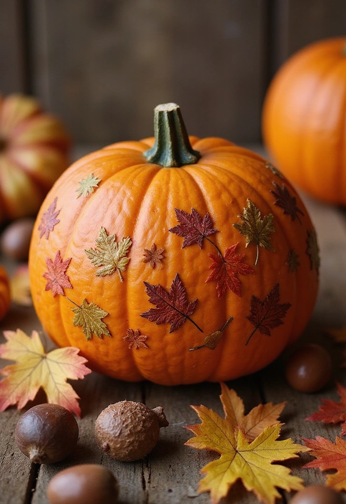 30 No-Carve Pumpkin Decorating Ideas for Hassle-Free Halloween - 22. Seasonal Theme Pumpkins