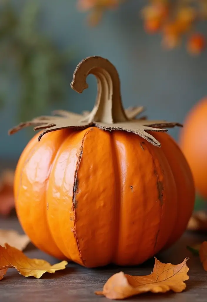 30 No-Carve Pumpkin Decorating Ideas for Hassle-Free Halloween - 30. Recycled Container Pumpkins