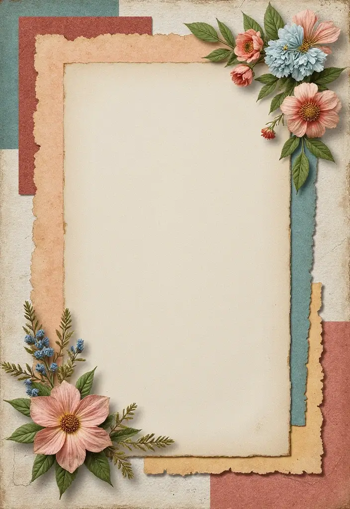 10 Creative Vintage Scrapbook Ideas to Try This Weekend - 9. Themed Color Palettes
